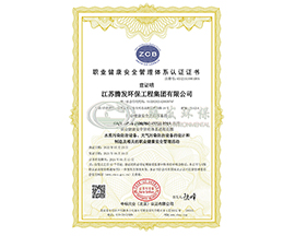 職業(yè)健康安全管理體系認(rèn)證證書 職業(yè)健康安全管理體系認(rèn)證證書